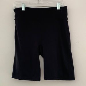 NWOT Fabletics 9” high-waisted Motion 365 athletic shorts.